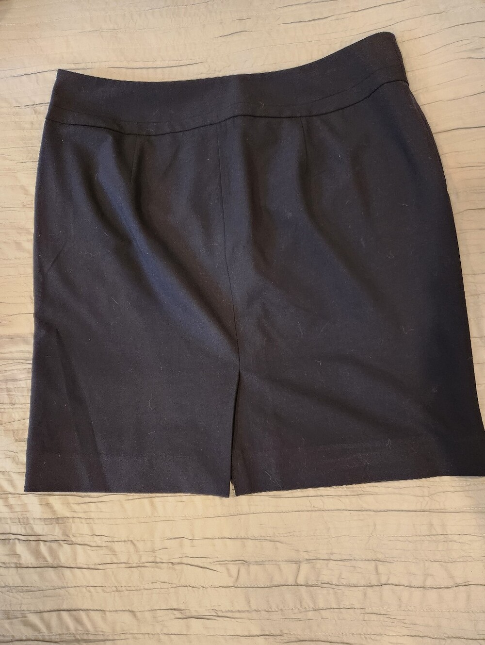 Navy Blue Limited Pencil Skirt